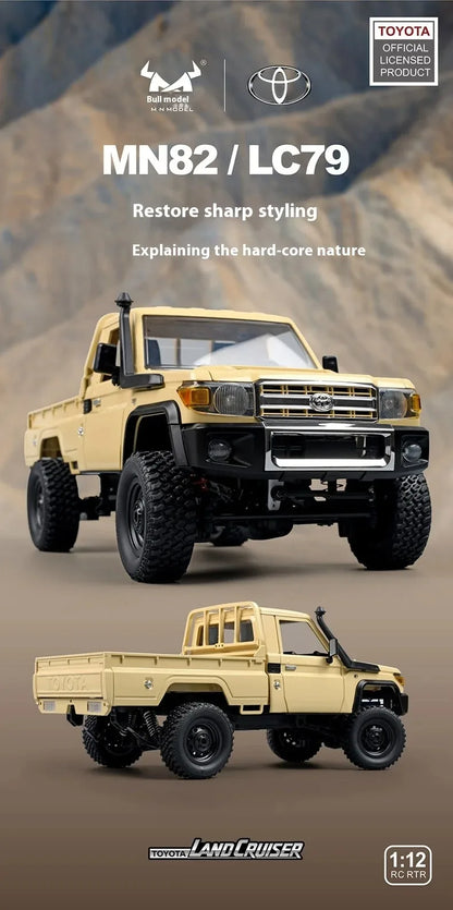 MN MODEL 1/12 4WD Remote Control Diving Off-road Car Climbing Truck All Terrain Vehicle Rock Crawler Wading Pickup Toy for Adult