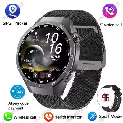 Men Women SmartWatch 2025 New 1.51 HD Screen 450Mah Fitness Track Heart Rate Sleep Gps Tracker Smart Watch Sport IP68 Waterproof