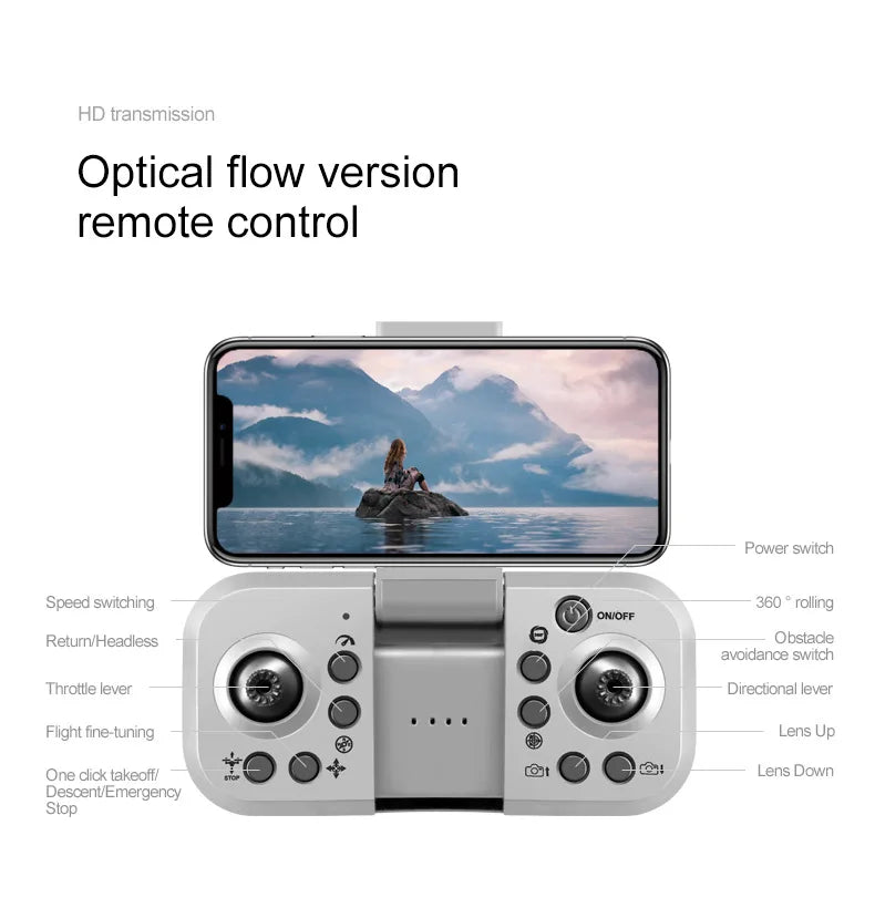 2025 RG700 PRO RC Drone Obstacle Avoidance Aerial photography 4K Dual Camera Quadcopter Gps Four-Axis Helicopter Drone Gift Toy