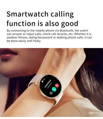 2025 Smart Watch Man Woman Ultra-thin Gift Full Touch Screen Sports Fitness Watch BT Call Digital SmartWatch For Android IOS New