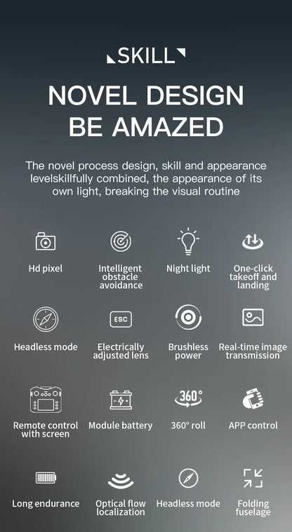 SG901MAX GPS Drone 8K Professional HD Dual Camera 5G WIFI With Screen 360°Obstacle Avoidance Brushless Foldable Quadcopter Drone