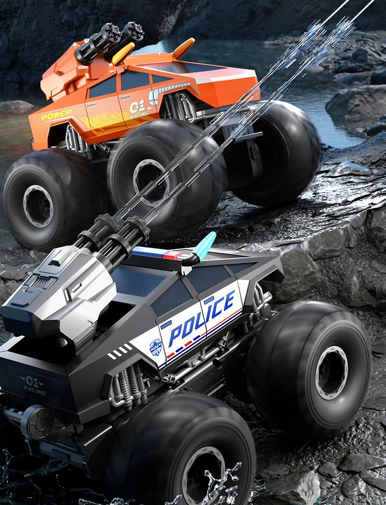 RC Car Amphibious Climbing Off-Road Drift Vehicle Children's Toy 2.4G Remote Control Cars Model Toys for Boys Christmas Gifts