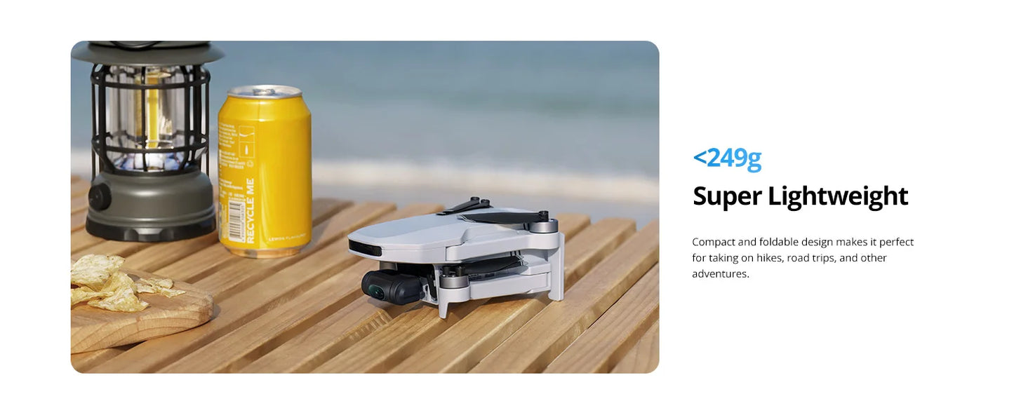 Potensic ATOM 3-Axis Gimbal 4K GPS Drones Under 249g Max 6-KM for Adults and Beginners