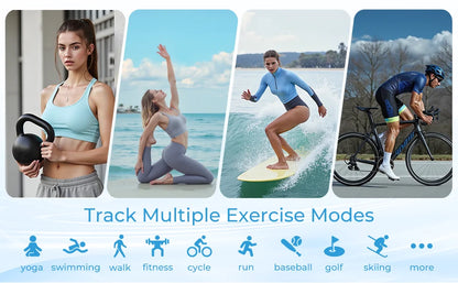 Smart Rings Bluetooth Gesture Swipe Control Sleep Heart Rate Oxygen Monitoring Multi Sports Modes Waterproof Women Health Ring