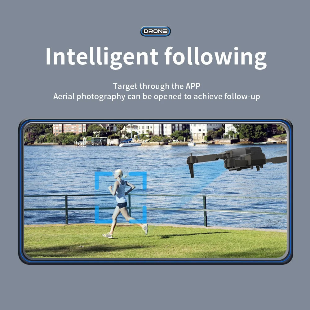 K10 MAX Drone Carbon Fibre Professional 8K HD Three Camera Obstacle Avoid Aerial Photography Optical Flow Brushless Quadrotor