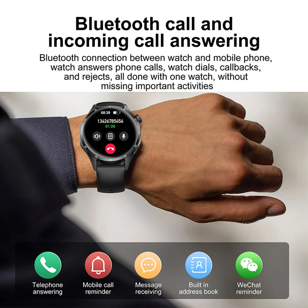 For Huawei Watch GT5 PRO  Bluetooth Call Smart Watch Men Outdoor GPS Fitness Health Monitoring Watch 2025 New Smartwatch