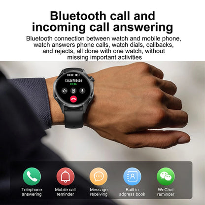 For Huawei Watch GT5 PRO  Bluetooth Call Smart Watch Men Outdoor GPS Fitness Health Monitoring Watch 2025 New Smartwatch