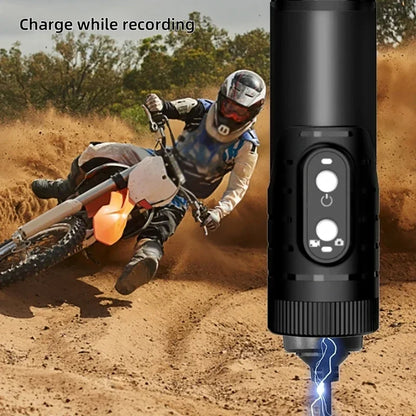 Anti Shake Shotgun Camera 4K 1080P Outdoor Hunting Camera Sport DV WiFi Motorcycle Bike Helmet Camera Action Cam With Flashlight