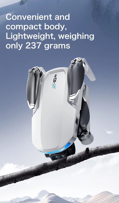 New S-X1 Max 5KM LCD SC GPS Drone 4K Dual Camera 5G Wifi FPV 3-Axis Gimbal Professional Digital image transmission RC Dron Toys