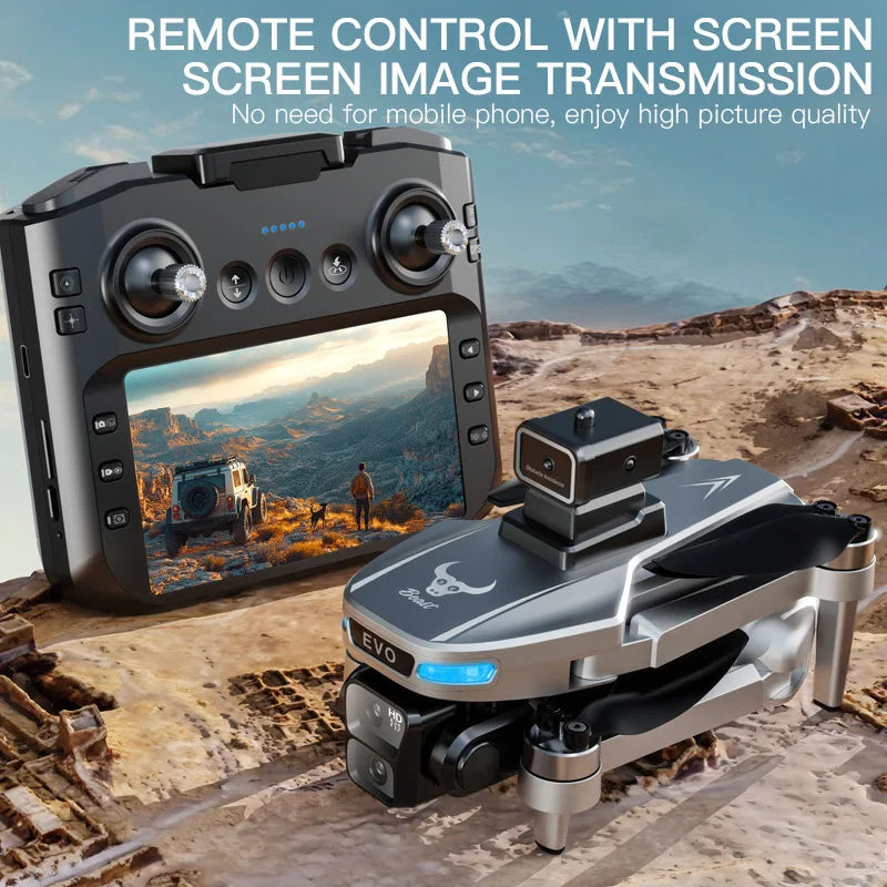 Drone 8K Professional GPS HD Camera Drones 5G WIFI FPV Video 4k UAV 5.9 inch large screen remote control RC Dron SG109 PRO MAX