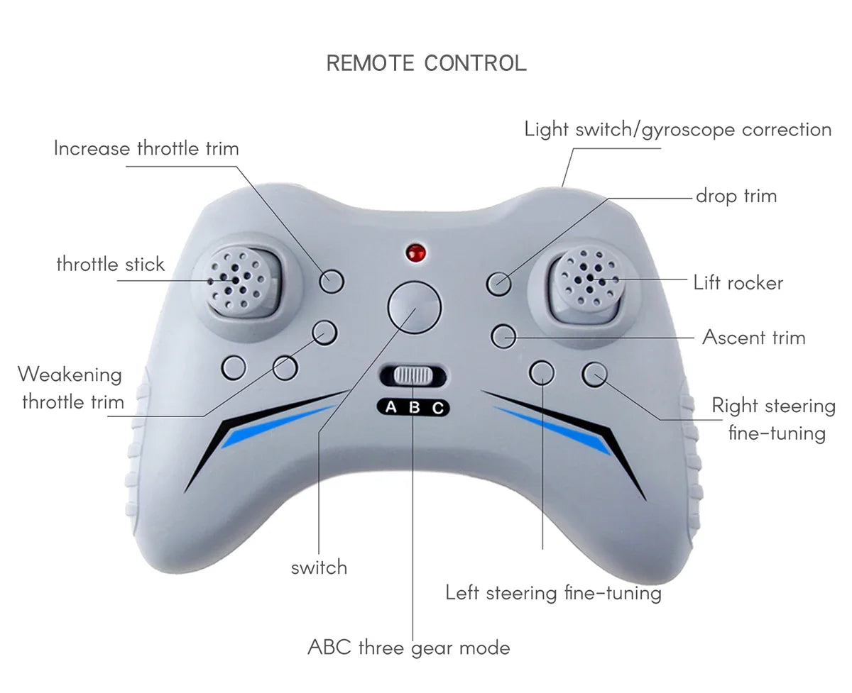 Foam RC Aircraft F22 Fighter Raptor Series FX-822 With Light 2.4Ghz 2CH Foam Drone Ready To Fly Airplane Toy Boy