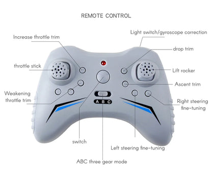 Foam RC Aircraft F22 Fighter Raptor Series FX-822 With Light 2.4Ghz 2CH Foam Drone Ready To Fly Airplane Toy Boy