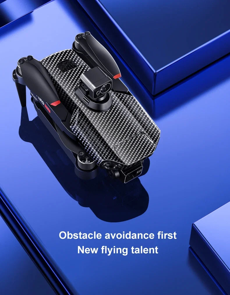 New K918 Drone GPS 8K Professional HD 360° Dual Cameras 5G WIFI Brushless Motors Obstacle Avoidance Foldable Quadcopter
