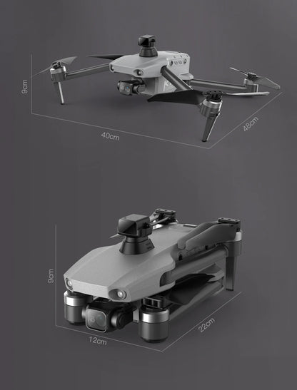 K11 Tubro Professional Drone With 8K Camera 3-Axis Gimbal Obstacle Avoidance Touch Screen FPV Drone Brushless GPS RC Quadcopter