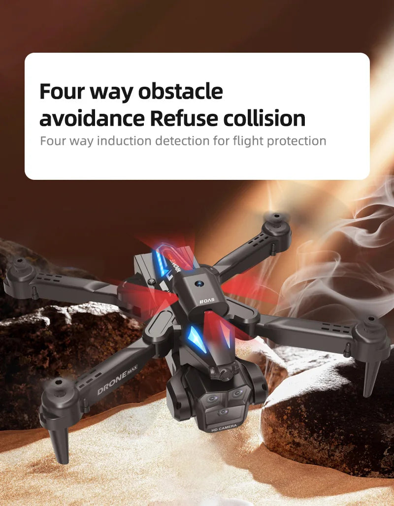 C10/E88 Drone 8K Professional Dual Camera 25min 360 Intelligent Obstacle Avoidance Four Axis Quadcopter Boy RC Toy VS K10 Dron