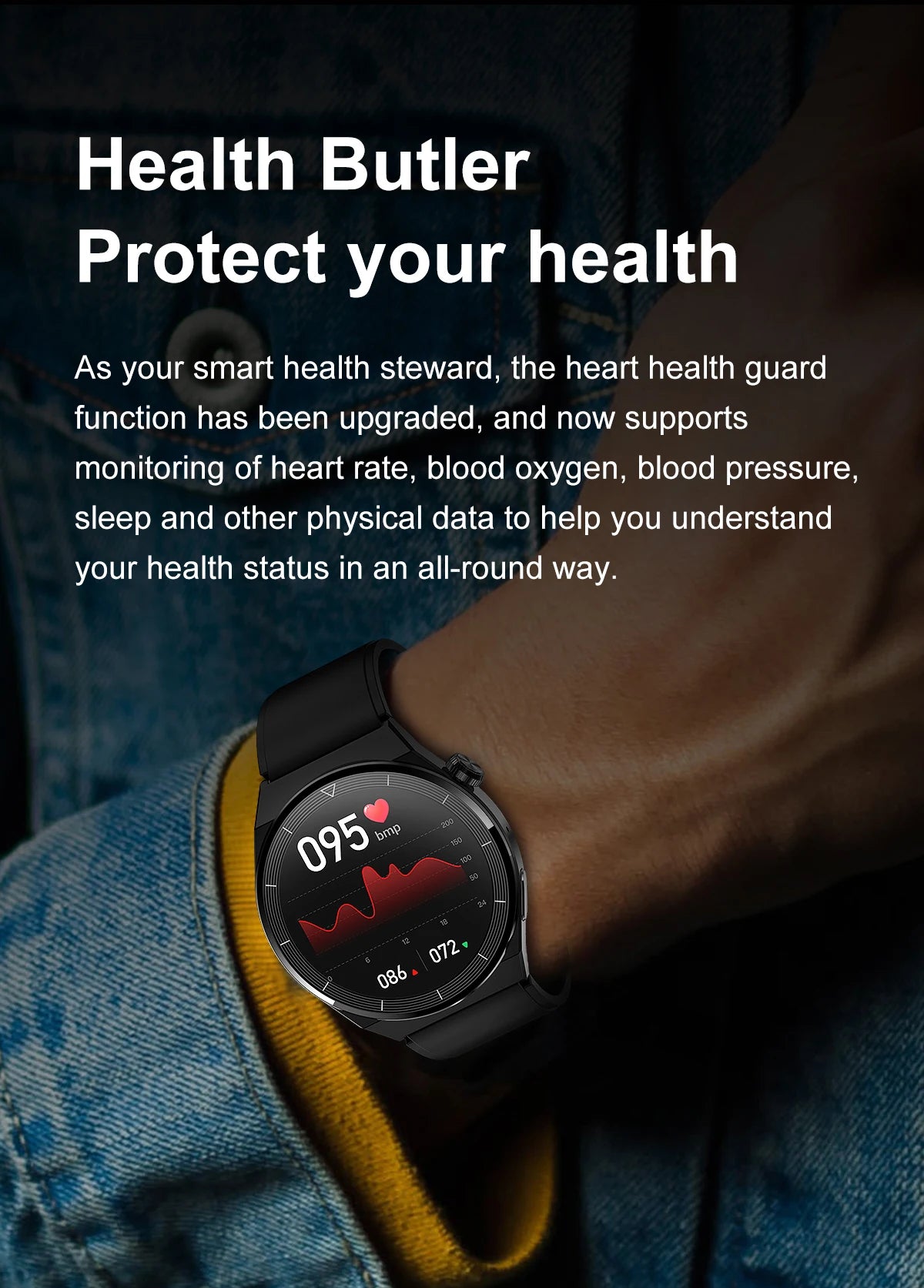 LIGE NFC Smart Watch Men AMOLED HD Screen Wireless Charging Heart Rate Bluetooth Voice Assistant Sports Watches Men Smartwatch