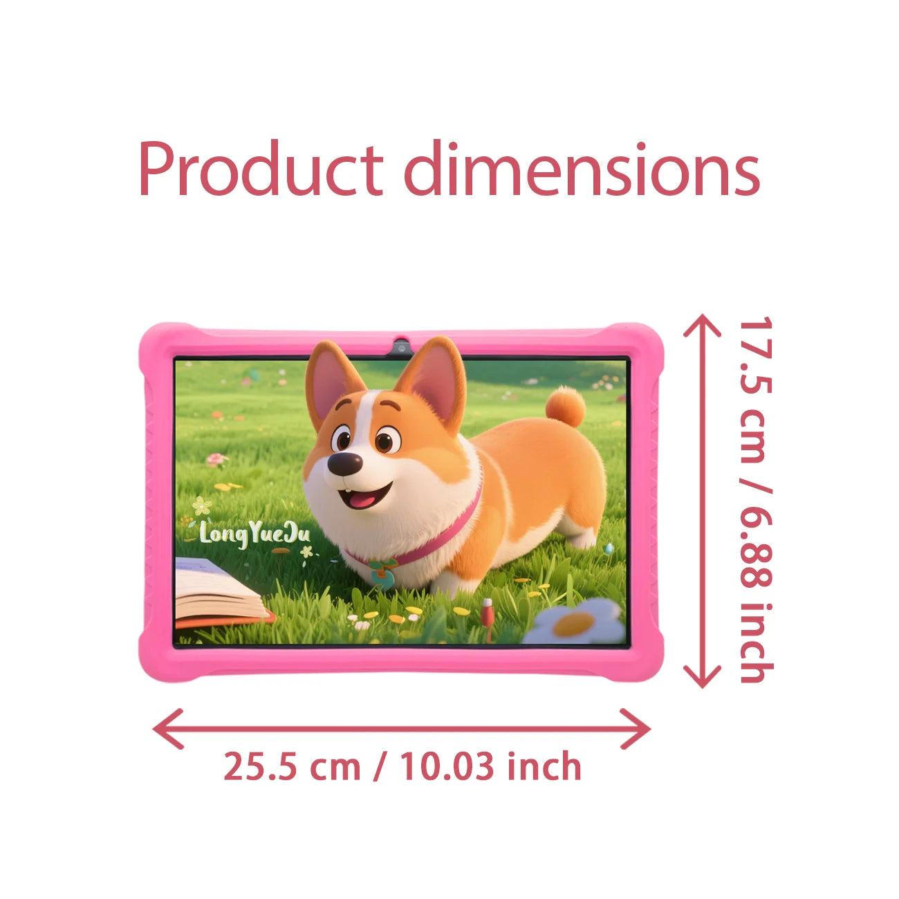 10.1-inch cartoon pattern children's tablet Android 3GB RAM 64GB ROM Learning, education, gaming tablet Children's gift