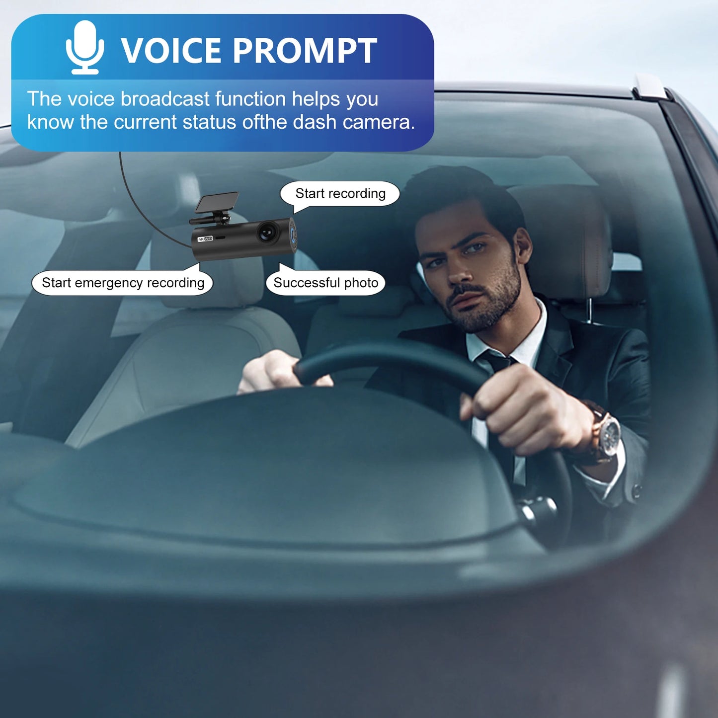 Dash Cam 4K Wifi Camera for Car Dashcam 24h Parking Monitor Dvr Para Coche Mini Kamera Samochodowa Rejestrator Video Registrator