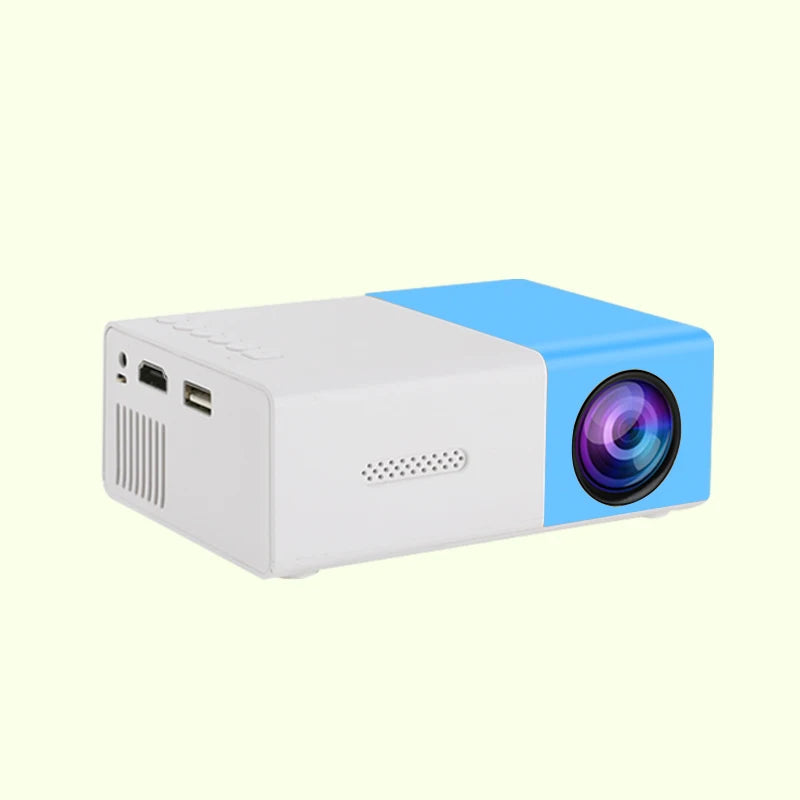 New Projector for Home Use 4K Ultra HD Mobile Phone Wall Projection, Dormitory, Bedroom, Living Room, Home Cinema Projector