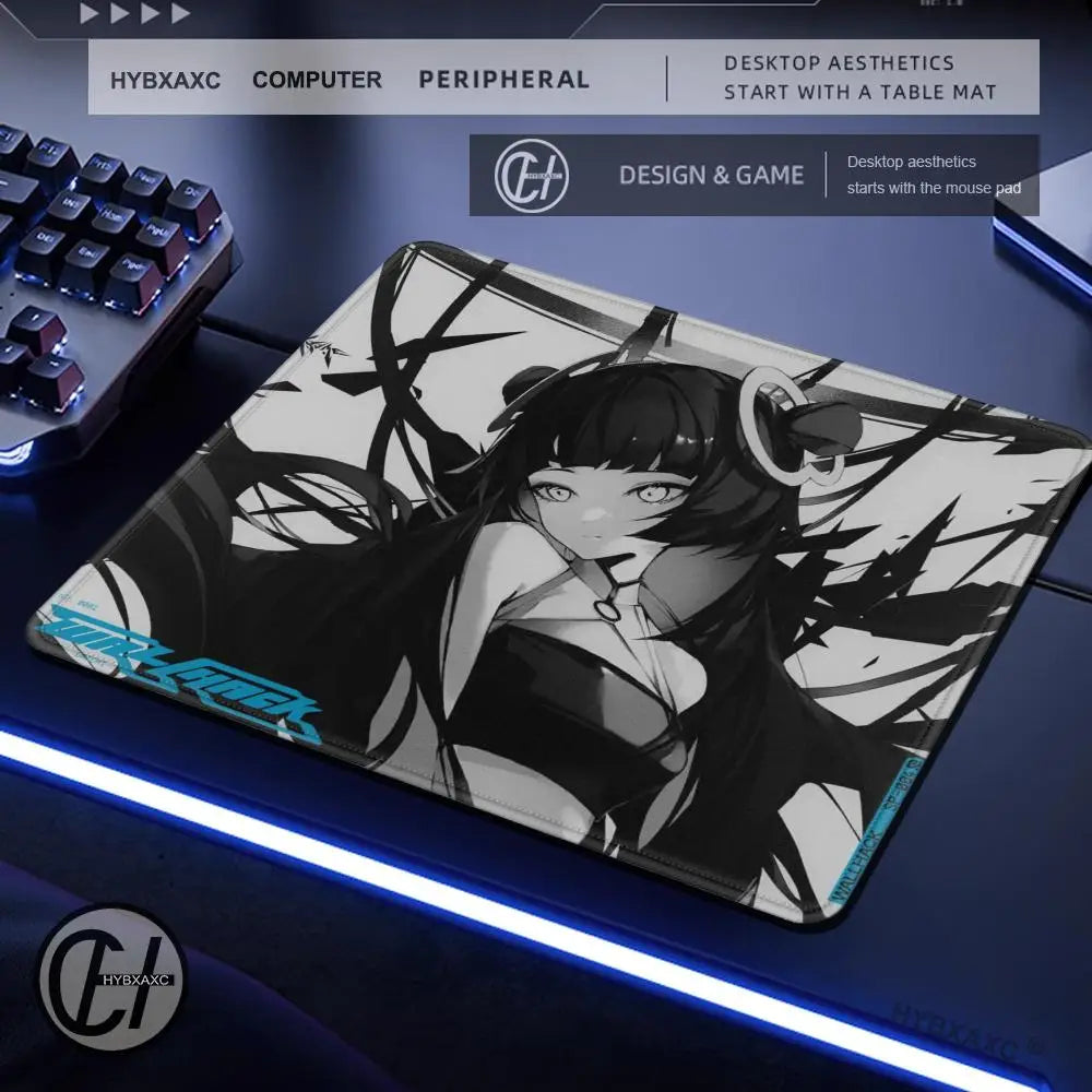 Large Gaming Mouse Pad Customizable Pattern Upgraded Smooth FPS Esports Office Gaming Desk Mat Gaming Accessories Rubber Mats