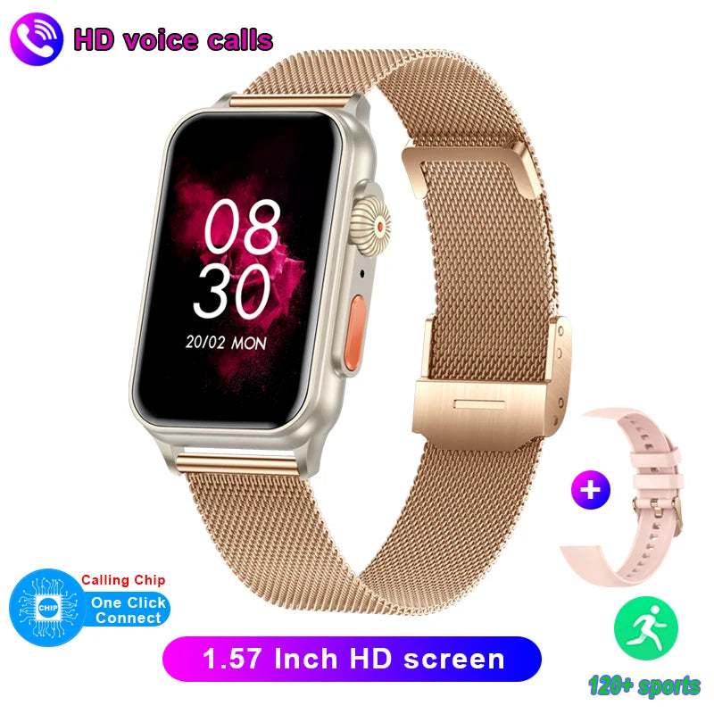 For HUAWEI XIAOMI Smart Watch Waterproof Sport Bracelet GPS Fitness Tracker 1.57 Inch Bluetooth Call Smartwatch For Men Women