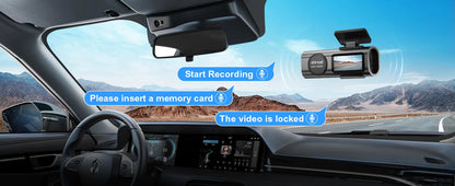 Dash Cam Cars 4K Front and Rear Camera Car Dvr WIFI GPS Car Camera for Vehicle Video Recorder Rear View Camera Parking Monitor