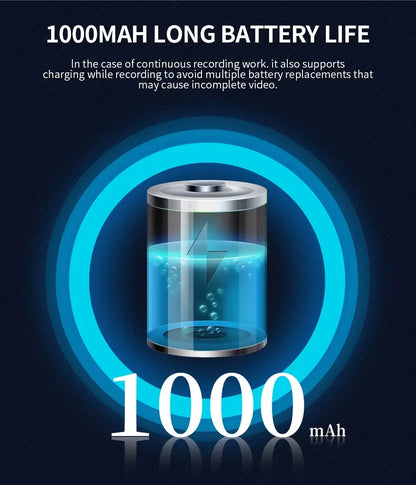 NEW 5K Outdoor Sports Camera 270°Pocket Action Body Cam Helmet Motorcycle Bike Mini Filming Video Recorder Diving Shooting