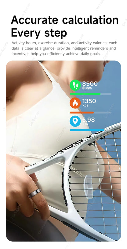 R09 Smart Ring 2025 Gesture control Sleep Health Monitor Bluetooth Rings IP68 Waterproof Sports Modes Smartring Men Women gifts