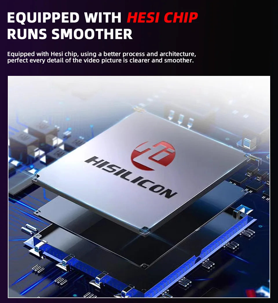 Dash Cam 4K HD Ultra Wide Angle Loop Recording Dash Cam Built-in WiFi Optional Dual Lens 24 Hours Parking Monitoring