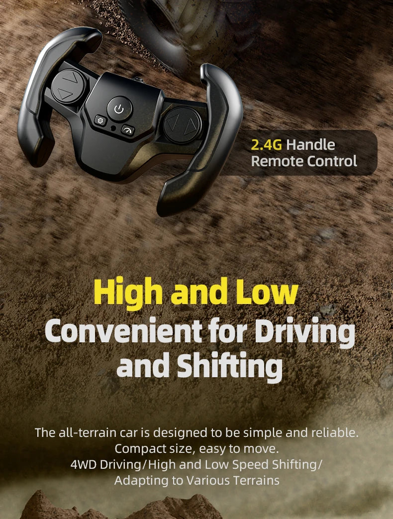 NEW RC Cars 4WD All Terrain Cross Country Car RC Water Land Amphibious 2.4G Toy Drift Racing Remote Control Car Kids Gift