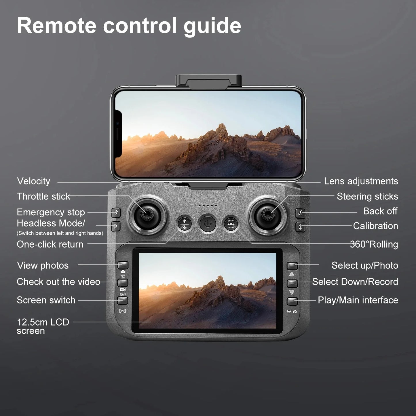 S156 Drone Professional 4K HD Dual ESC Camera FPV WiFi RC Dron Brushless Motor with Optical Flow Positioning Quadcopter Drone