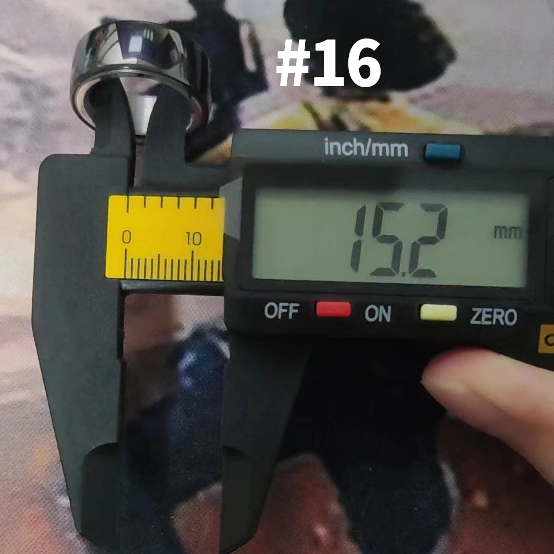 R08M Smart Ring Sport Waterproof Nano Ceramic Stainless Steel Rings For Heart Rate Blood Oxygen Sleep Health Fitness Monitoring