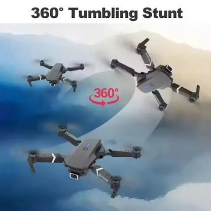 E88Pro Profesional HD Dual Camera Drone with Wide-Angle Head Remote Quadcopter Airplane Toy Helicopter