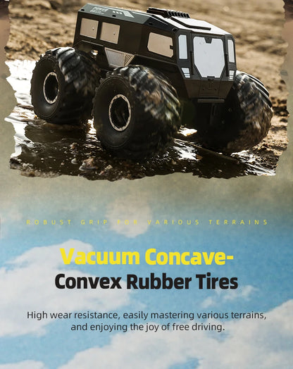 NEW RC Cars 4WD All Terrain Cross Country Car RC Water Land Amphibious 2.4G Toy Drift Racing Remote Control Car Kids Gift