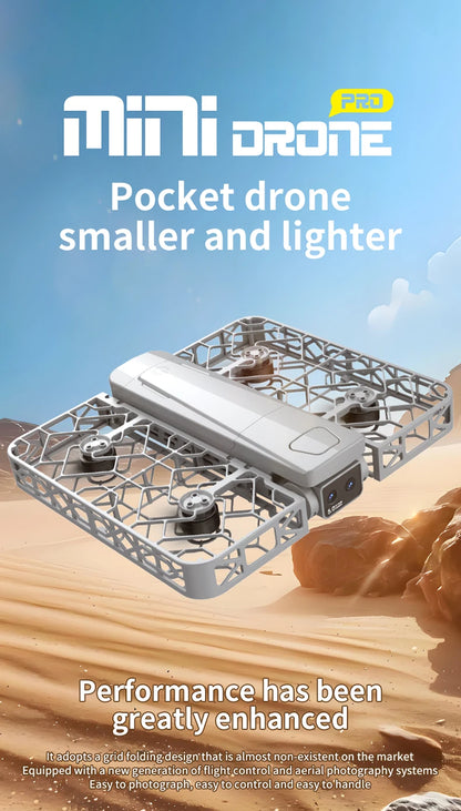 Original Mini Drone Flying Camera S161 RC Dron 8K HD Aerial Photography Pocket UAV with Screen Control Brushless Full Enclosure