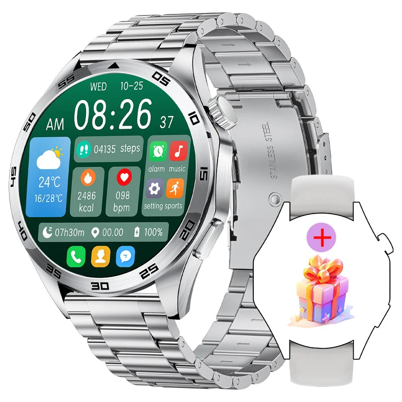 LIGE New Men Smartwatch ECG Heart Rate Monitor Men’s Watches Bluetooth Call Bracelet Sports Fitness Smart Watch For Android ios