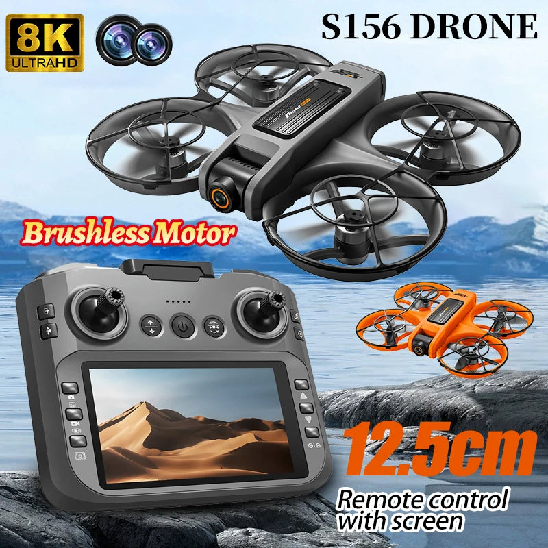 S156 RC Drone 2.4G 5G GPS HD Dual Camera Professional 8K HD Aerial Photography Remote Control Aircraft Quadcopter boy Toys Gifts