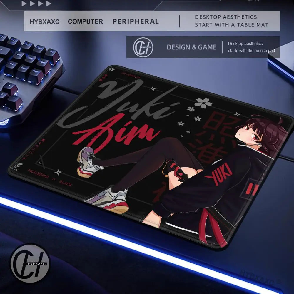 Large Gaming Mouse Pad Customizable Pattern Upgraded Smooth FPS Esports Office Gaming Desk Mat Gaming Accessories Rubber Mats