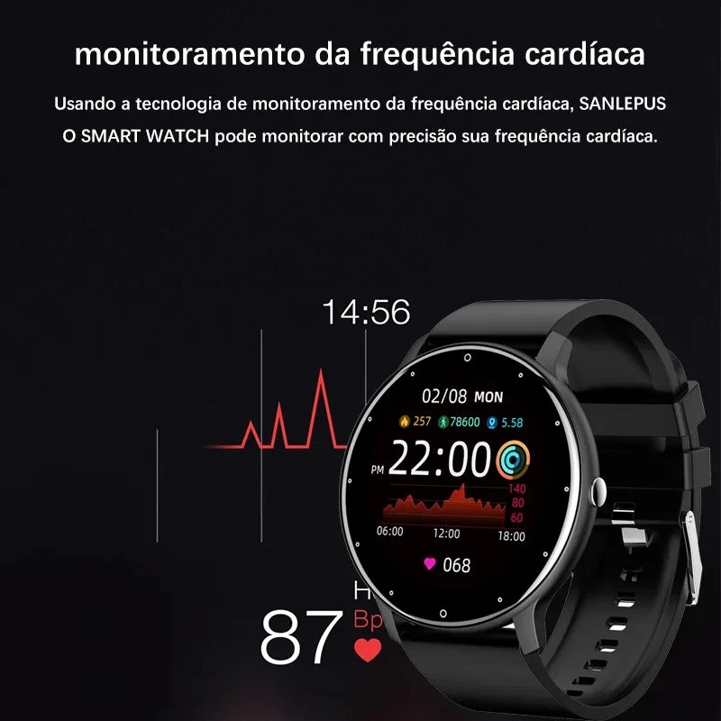 LIGE 2025 For All Smartphone Connections Women Smart Watch Real-time Weather Forecast Activity Sports Ladies Smart Watch Man