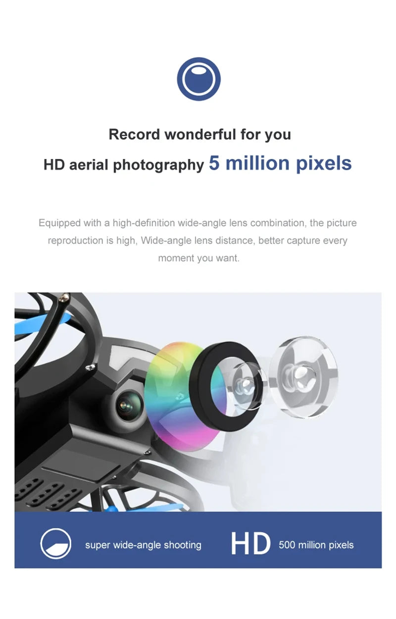 XIAOMI 811 Mini Drone 8K Profession 4K HD Wide Angle Camera Wifi Rc Fpv Foldable Drones Height Keep Drones Helicopter Kids Toys