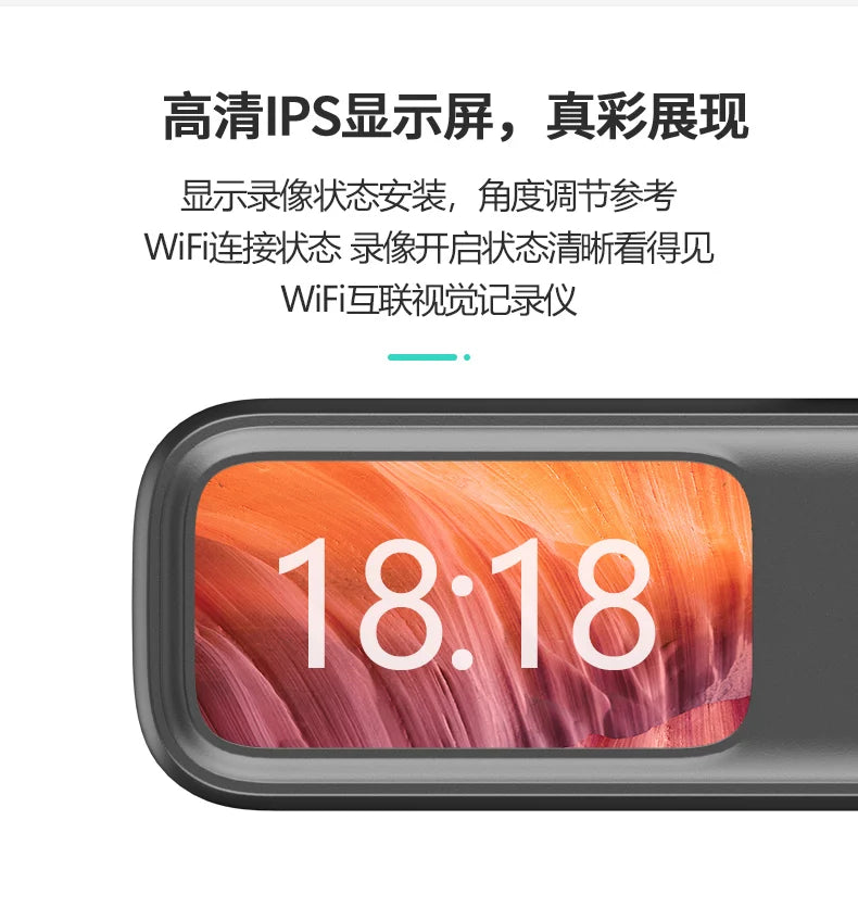 Dash Cam Android Mini 1080P HD Vehicle Drive DVR Q6 Camera Smart Auto Video Wifi Connect Car Recorder