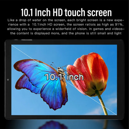 10.1 Inch Tablet for Android 12.0 5G WiFi 6GB 128GB Front 2MP Rear 5MP 10  CPU Tablet PC 5G WiFi Tablet 6GB Tablet Tablet PC