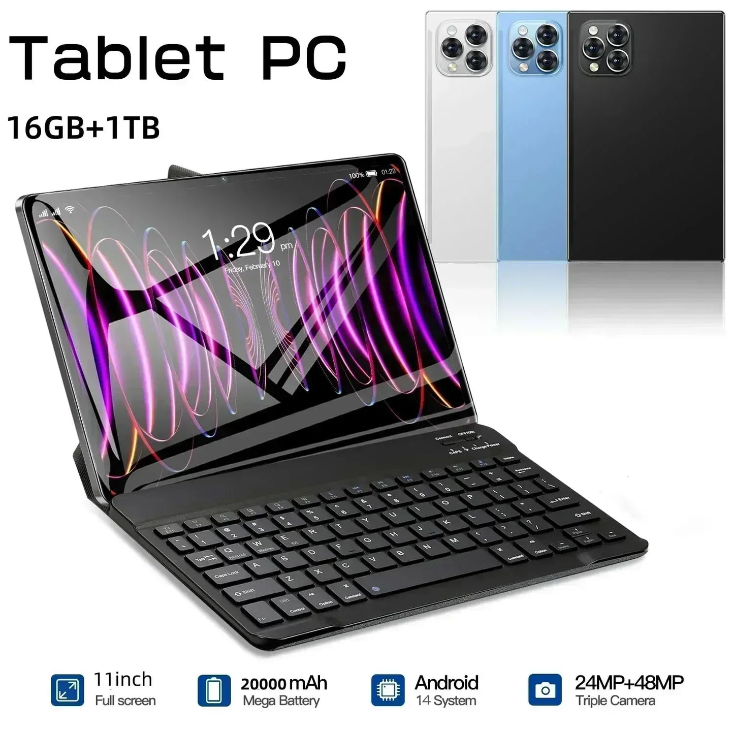 2025 New Original Global Edition Tablet Android 14 Pad 15 Pro 22GB+2TB Snapdragon 870 Tablet 5G Dual SlM Card WIFI HD 4K Mi Tab