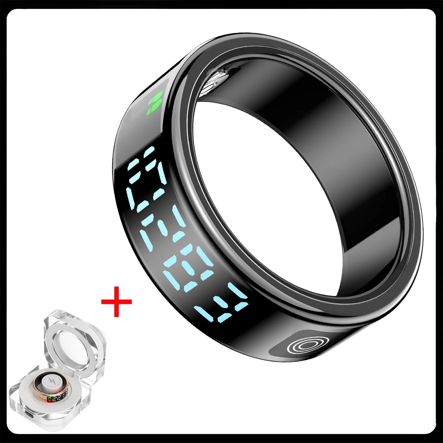 Xiaomi Smart Ring 2025 Display Screen Gestures Control Video 5ATM Waterproof Remote Camera Blood Oxygen Monitor Sports ring New