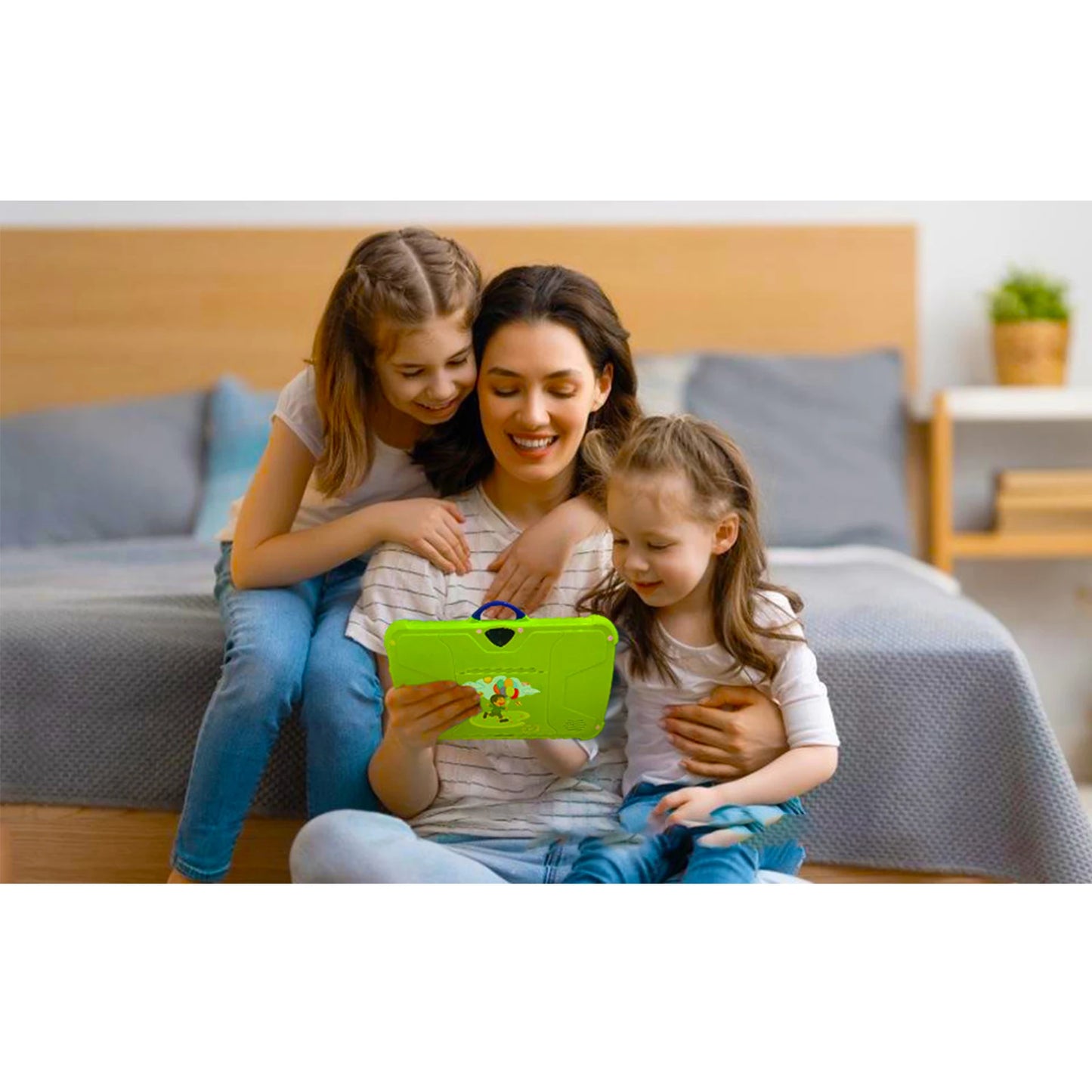 NEW 7 Inch Tablet Android 13 Children Tablet PC for Learning 4GB RAM 64GB ROM Quad Core 4000mAh Wifi 5 1024x800 IPS Kids Tablets