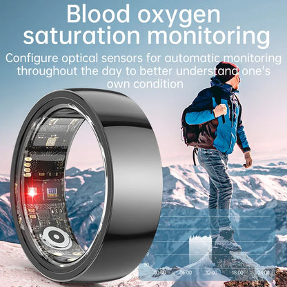 smarthealth R1000 Fitness Tracker Waterproof Connected Ring Man Remote Control Electronic Swimming Pool New Arrival Smartring