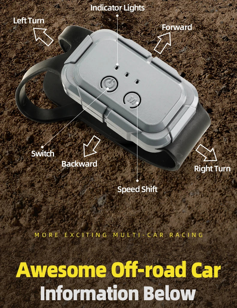 NEW RC Cars 4WD All Terrain Cross Country Car RC Water Land Amphibious 2.4G Toy Drift Racing Remote Control Car Kids Gift