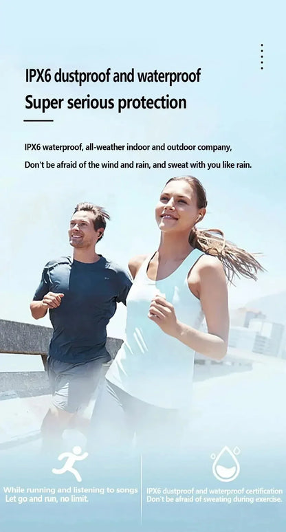 Real TWS Earphone Wireless Earbuds ENC Noise Reduction Game Bluetooth Headphone 3D Sound Field and Bass Bluetooth 5.3 Headset