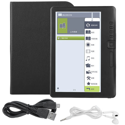 7inch BK7019 Portable Ebook Reader Colorful Screen Supports Memory Card E‑book E‑book Read E‑book Reader Digital Book Read