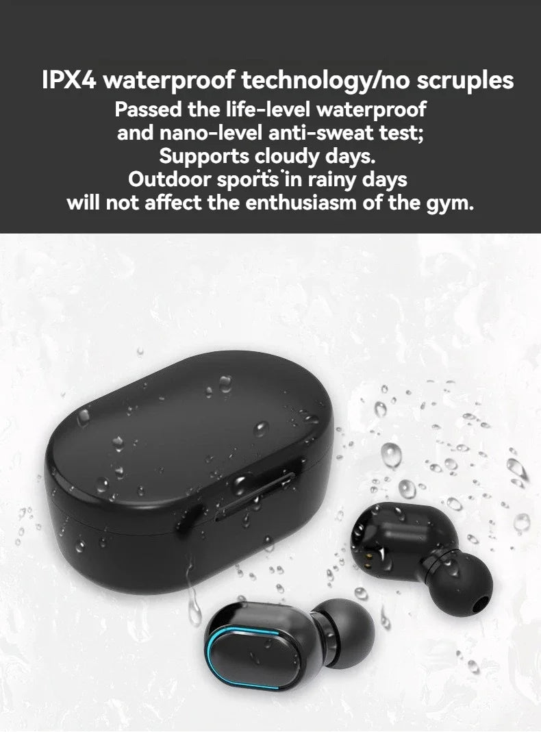 E7S Wireless Bluetooth Earphones TWS Headset Noise Cancelling Earphones With Microphone Headphones For iPhone Xiaomi